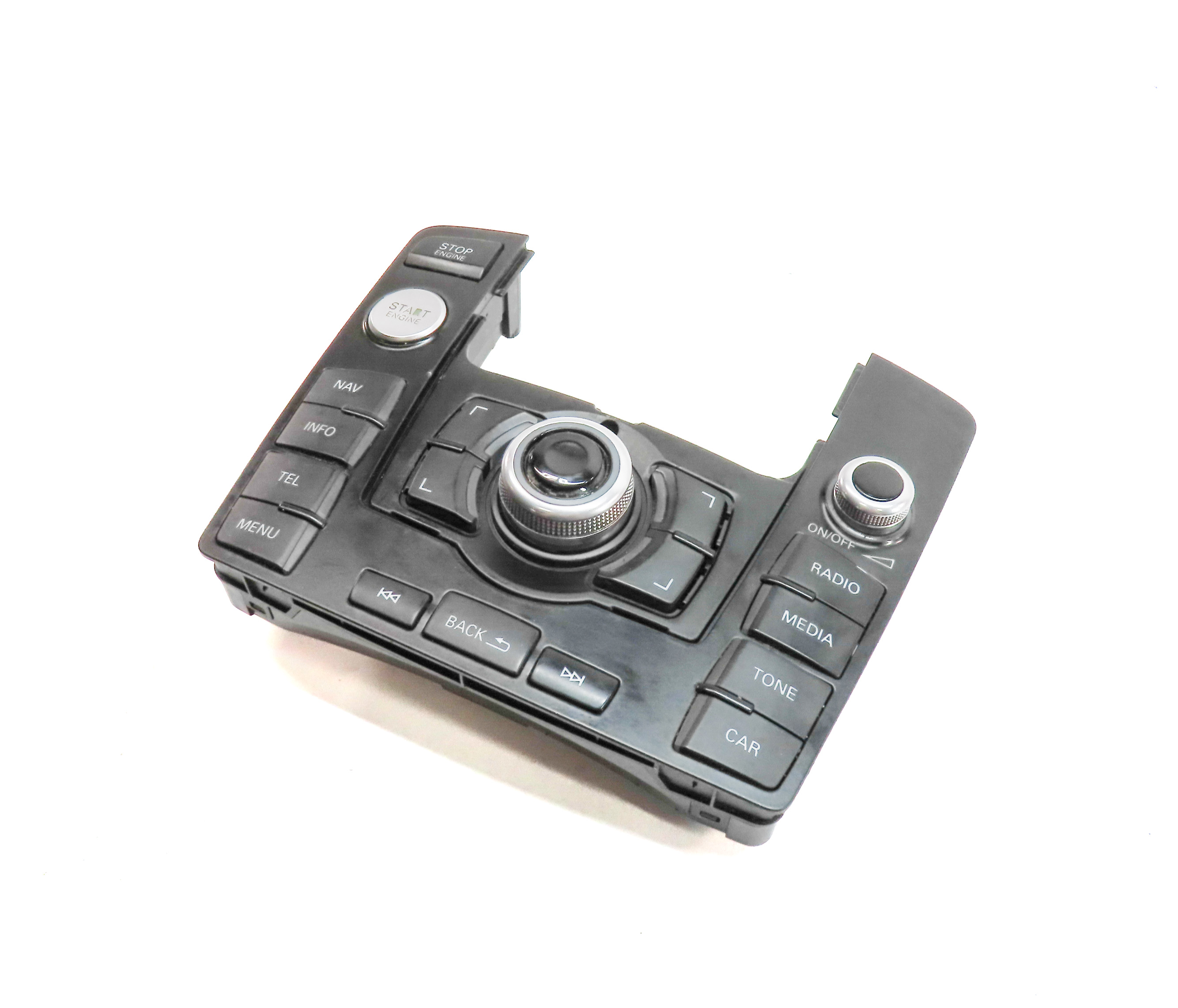 2012-2015 AUDI Q7 (4L) FRONT CENTER CONSOLE MMI MEDIA NAVIGATION CONTROL SWITCH — exact item pictured